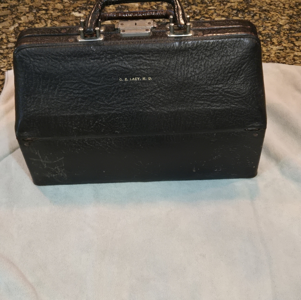 Antique Doctors Medical Bag